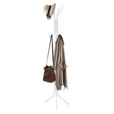 Image of Coat Stand with 12 Hooks Coat Rack 3 Tier Freestanding Metal Hanger hat stand