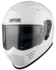 Image of Simpson Venom (ECE-22.06) - Gloss White Motorcycle Helmet