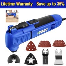 Image of 230V Electric Multi Purpose Tool 22000RPM Oscillating Multi-Tool w/Accessories