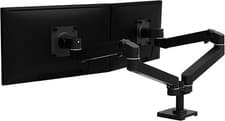 Image of Ergotron LX Pro Dual Monitor Arm | Desk Mount for two 27" Screens | BRAND NEW
