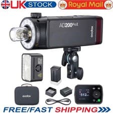 Image of GODOX AD200ProII 200Ws 2.4G TTL Pocket Flash Strobe for Canon Sony Nikon Fuji