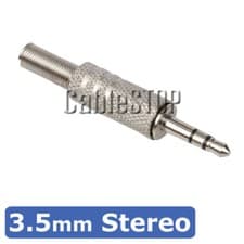 Image of 2.5mm 3.5mm 4 Pole Stereo Mono Jack Aux Input Male Female Plug Socket Connector