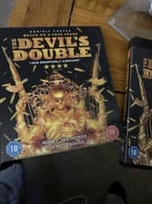 Image of The Devil's Double (Blu-ray, 2011) Brand New Unsealed Holographic Slip Case