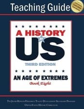 Image of AN AGE OF EXTREMES TEACHING GUIDE By Susan Dangel & Maria Garriott **BRAND NEW**