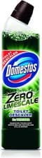 Image of Domestos Zero Limescale Lime Toilet Cleaner eliminates 99.9% of germs PAck of 1