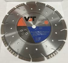 Image of VJT Diamond Blade 300mm Asphalt, Bricks, Blocks, Concrete, Roof Tiles, LimeStone