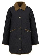 Image of Ladies Barbour Liddesdale Oversized Quilted Jacket
