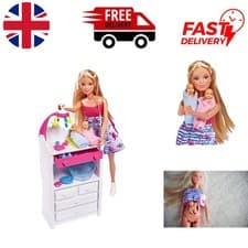 Image of Steffi Love Welcome Twins Doll Set: Fashionable Pregnant Doll & Accessories