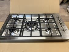 Image of Fisher and Paykel 5 Burner Hob Stainless. Fitted once but not used. RRP £1,165