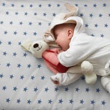 Image of Cot Bed Jersey Fitted Sheets Deluxe Baby 100% Cotton 140x70cm - Pack Of 4