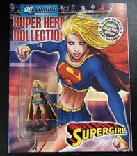 Image of Eaglemoss DC COMICS Super Hero Collection #14 SUPERGIRL Figurine & Magazine