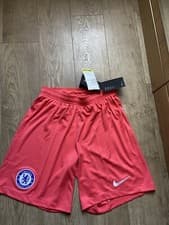 Image of Adidas Chelsea Football Shorts Size Medium Mens Brand New