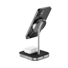Image of ALOGIC MSP21CS15W mobile device charger Headset Smartphone Black Silver Wirel...