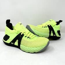 Image of Under Armour Project Rock 4 HOVR Training Sneakers Hi Vis Women's Size 6 - NEW