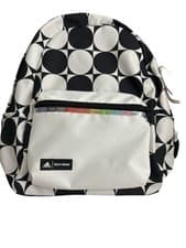 Image of Adidas Unisex Classic Pride Backpack Black White Multi