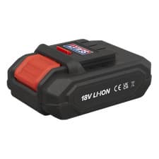 Image of Sealey 18V Power Tool Battery 1.5Ah Li-Ion For CP18VLD Hammer Drill CP18VLDBP