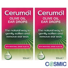 Image of 2 X Cerumol Olive Oil Ear Drops 10ml