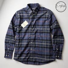 Image of Barbour Lustleigh Shirt Men’s Large Blue