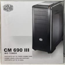 Image of COOLER MASTER Desktop PC Case | CM 690 III | CMS-693-KKN1 | New