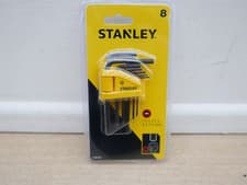 Image of STANLEY 0 69 251 8PCE METRIC HEXAGON ALLEN KEY SET 1.5MM TO 6MM