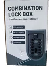 Image of Combination lock box provides more secure storage