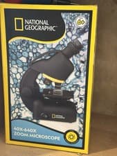 Image of Children's microscope National Geographic 40x–640x with accessories