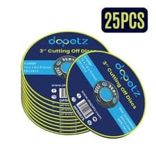 Image of 25PCS Metal Cutting Disc 75mm x 1mm Stainless Steel 3 Inch Air Cut Off Tool