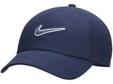 Image of Nike Untructred Swoosh Cap Midnight Navy M/L Brand New