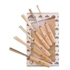 Image of Stubai 6 Piece Premium Wood Carving Chisel Set