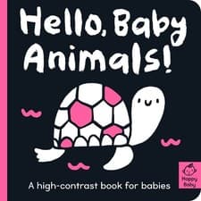 Image of Amelia Hepworth Hello Baby Animals! (Board Book) Happy Baby