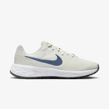 Image of Nike Revolution 6 Trainers - Summit White/Blue/Black | Junior Boys UK Size 4 