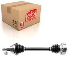 Image of Front Left Drive Shaft Fits VW Golf Mk4 Audi A3 OE 1J0 407 271 AF Febi 182816