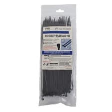 Image of Evo Labs Black Cable Ties 200 x 2.5mm 100 Pack