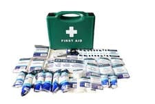 Image of BS-8599 Standard Workplace First Aid Kit & Wall Bracket - Select Size