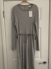 Image of Ted Baker Gjessi Midi Knit Belted Dress UK 16 Ted 5 BNWT
