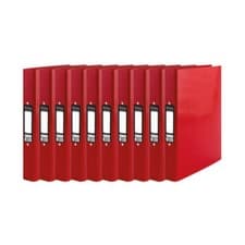 Image of Pukka Brights Ringbinder A4 Red (PACK OF 10) BR-7766 *FREE DELIVERY*