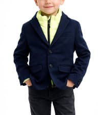 Image of 🆕Hugo Boss RRP £120 Boys Blue Milano Green Insert Suit-Jacket (6 Years)✅