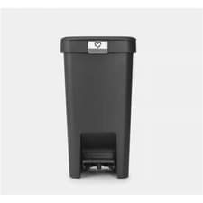 Image of Brabantia Step Up Pedal Waste Bin - Dark Grey (4 Sizes Available)