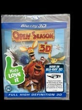 Image of Open Season - Blu-ray 3D, SEALED Martin Lawrence Ashton Kutcher