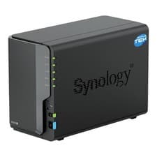 Image of Synology DS225+ 2 Bay NAS DiskStation, 3.5" Black No Drive