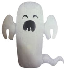 Image of Inflatable Light Up Ghost Halloween Prop 1.2m