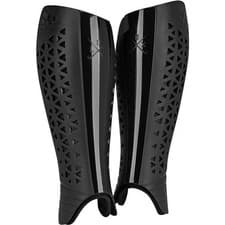 Image of adidas Lux Hockey Shinguards Field Shin Guards Mens Black 2025