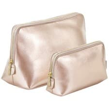 Image of Bagbase Boutique Leather-Look PU Toiletry Bag RW8482