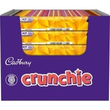 Image of Cadbury Crunchie Bar 40g – Honeycomb Centre Coated in Smooth Milk Chocolate