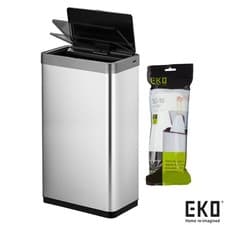 Image of EKO Mirage X Sensor Bin - 80L, Large Automatic Touchless Stainless Steel