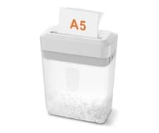 Image of Bonsaii 6-Sheet Cross Cut Paper Shredder for A5, P-4 Compact Shredder