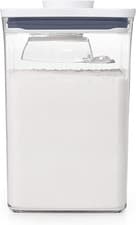 Image of OXO Good Grips POP Container 1 Liter Small Square Short Airtight Storage White