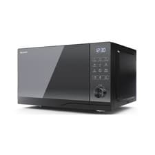 Image of Sharp Black 25 Litre 900W Microwave Oven with Grill and Convection - YC-GC52BU-B