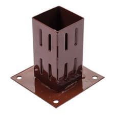 Image of Fixman 376663 Easy Grip Post Shoe 75 x 75mm