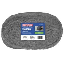 Image of Faithfull Steel Wire Wool 450g Grit: FINE
